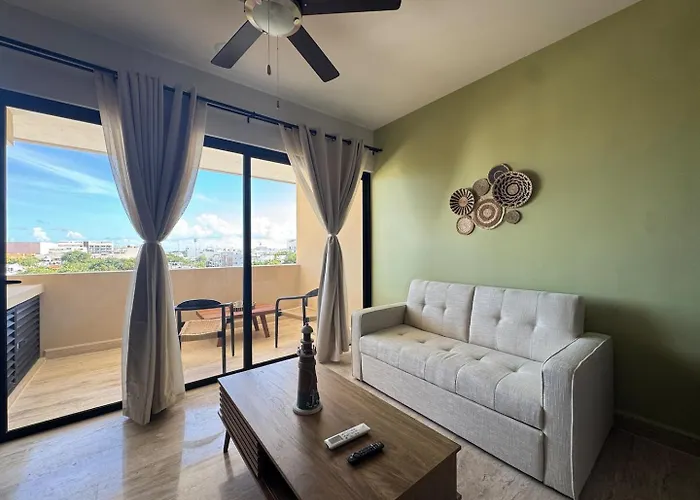 Apartment Location In Playa Rooftop Pool, Nearby Playa del Carmen