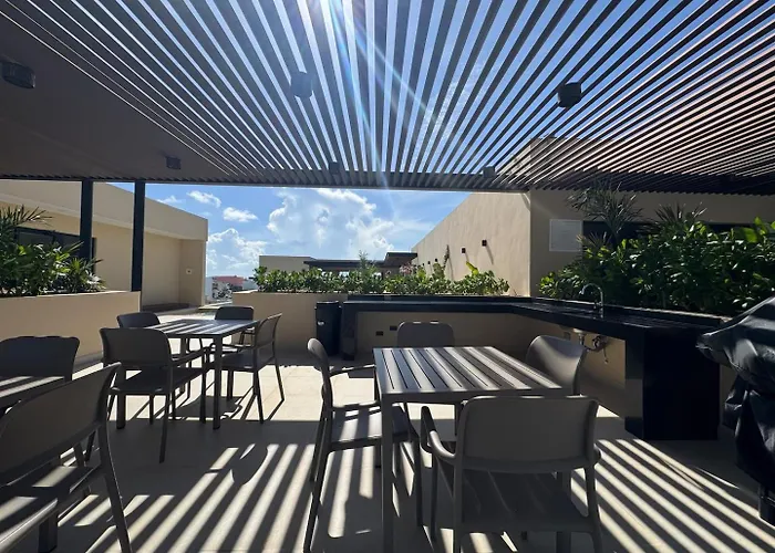 Apartment Location In Playa Rooftop Pool, Nearby Playa del Carmen