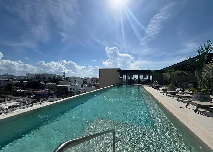 Location In Playa Rooftop Pool, Nearby Apartment Playa del Carmen